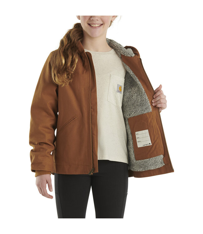 Carhartt Girl's Sherpa Lined Sierra Jacket CP9547