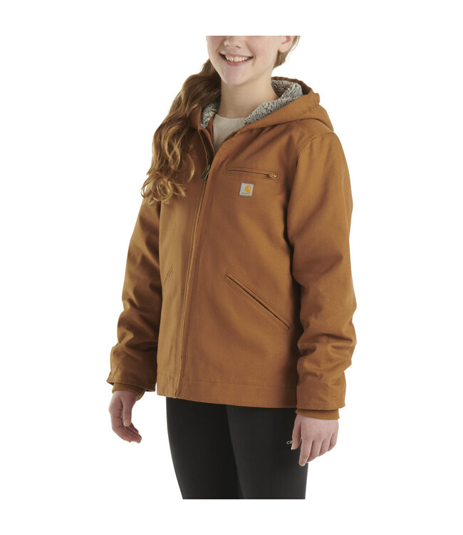 Carhartt Girl's Sherpa Lined Sierra Jacket CP9547