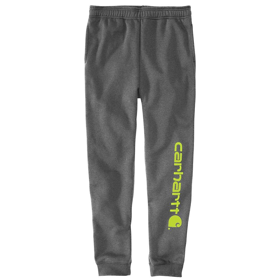 Carhartt Men's Relaxed Fit Midweight Tapered Logo Sweatpant