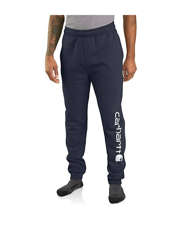 Carhartt Men's Relaxed Fit Midweight Tapered Logo Sweatpant 105899