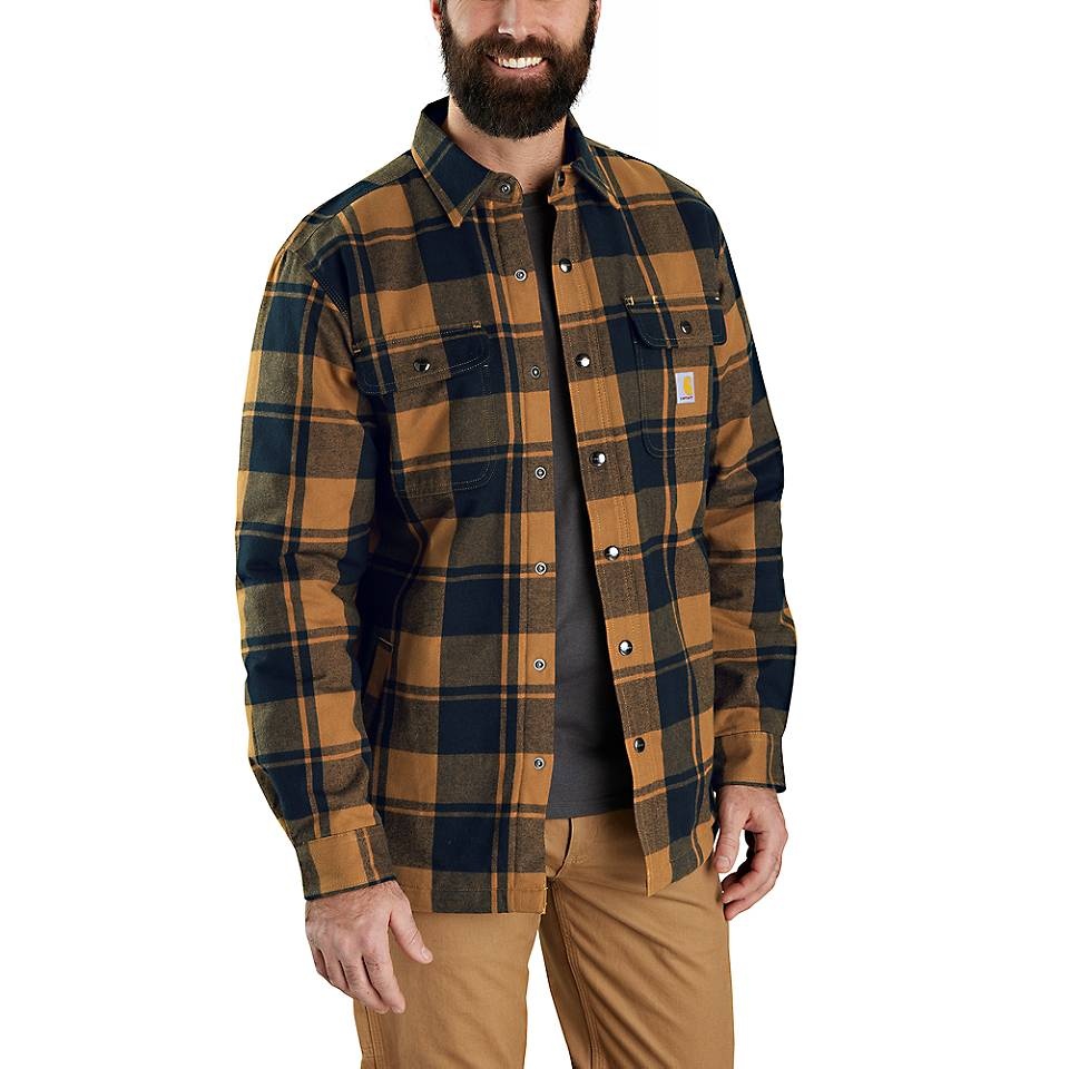 Force Flex Flannel Large / Plaid Wheat