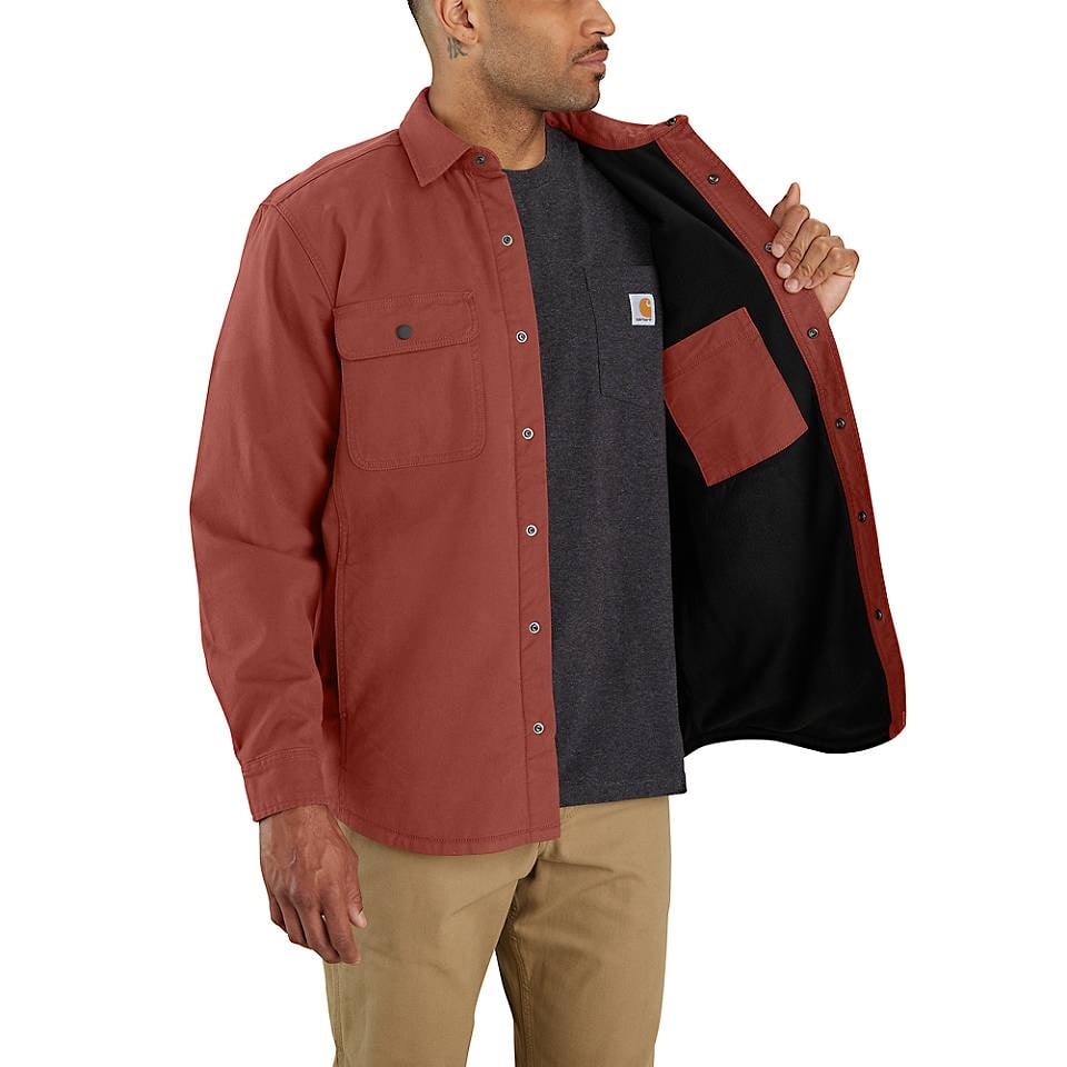 Men's Flex Flannel Long-Sleeve Shirt Dickies Red/Black