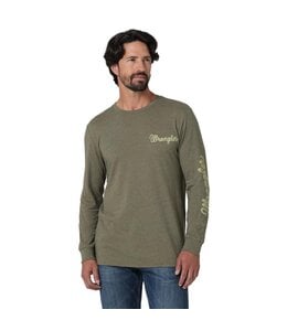 Wrangler Men's Long-Sleeve Rope Arm Logo Graphic T-Shirt 112336248