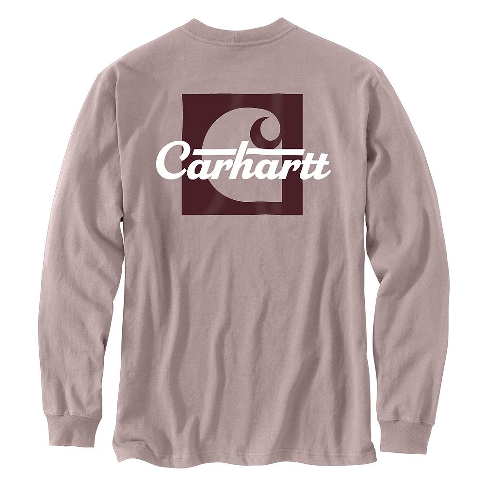 Carhartt Men's Heavyweight Long-Sleeve Pocket Graphic T-Shirt
