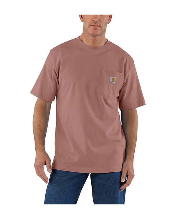Carhartt Men's Loose Fit Heavyweight Short-Sleeve Pocket T-Shirt K87