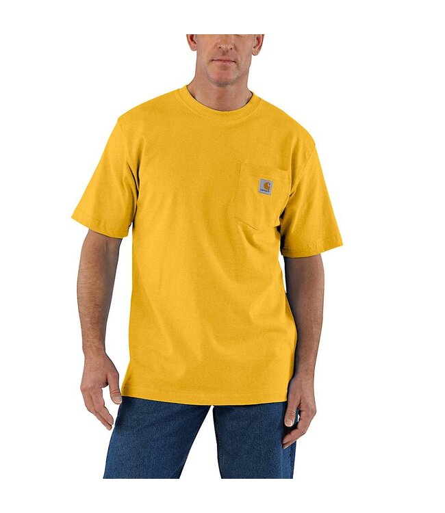 Carhartt Men's Loose Fit Heavyweight Short-Sleeve Pocket T-Shirt K87