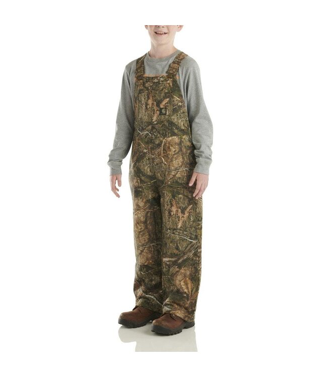 Carhartt Boy's Loose Fit Canvas Insulated Double-Front Bib Overall CM8755