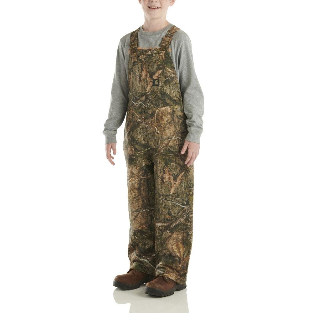 Carhartt Boy's Loose Fit Canvas Insulated DoubleFront Bib Overall Traditions Clothing & Gift Shop