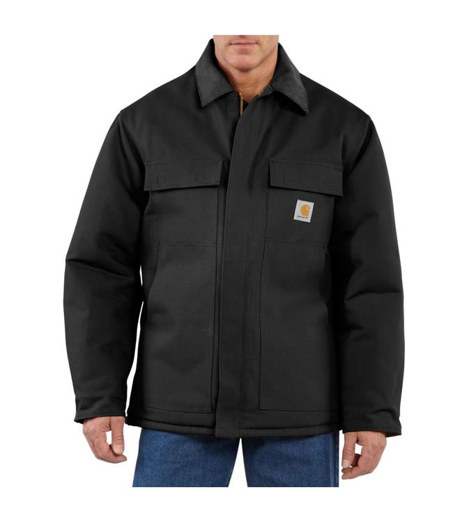 Carhartt Men's Loose Fit Firm Duck Insulated Traditional Coat C003