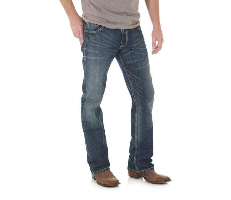 Men's Wrangler Rock 47 Slim Fit Bootcut Jeans - Concert