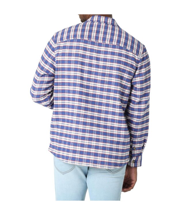 Wrangler Men's Lee Workwear Long-Sleeve Button-Down Overshirt 112321668