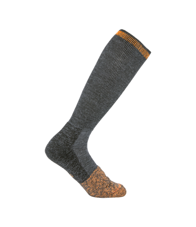 Carhartt Men's Twin Knit  Midweight Steel Toe Boot Sock SB9360M