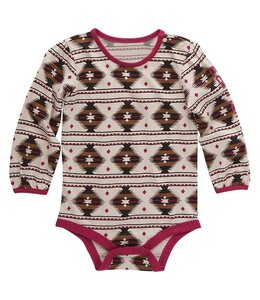 Carhartt Girl's Infant Long-Sleeve Printed Bodysuit CA7007