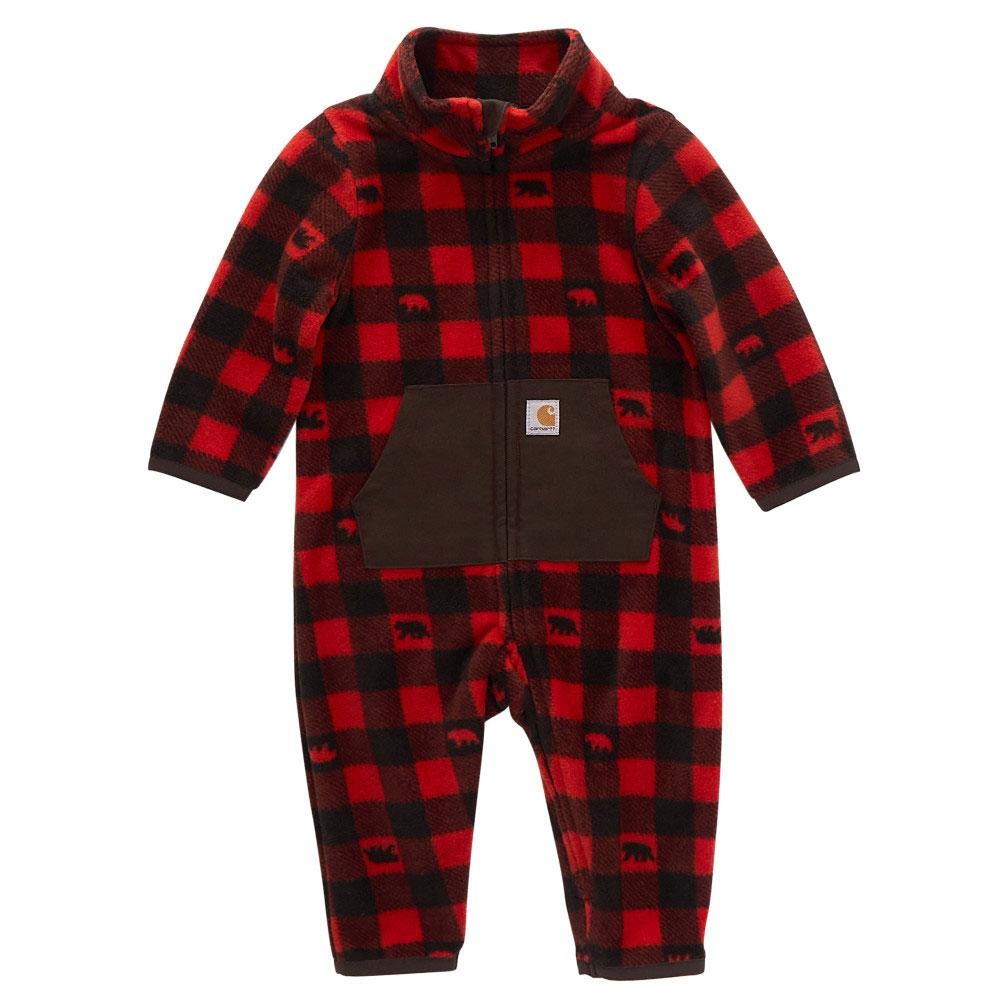 Carhartt Fleece Full-Zip Long-Sleeve Coveralls for Baby Boys