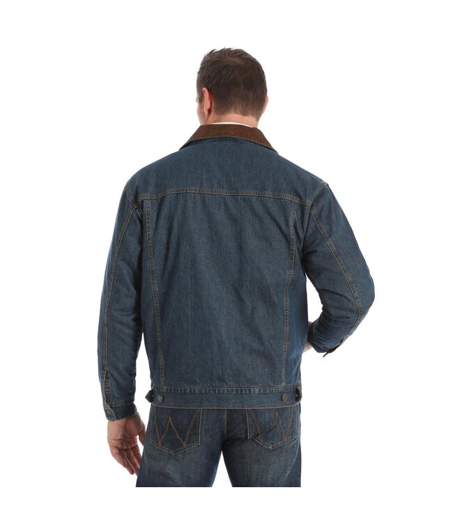 Men's Concealed Carry Blanket Lined Demin Jacket 74265CD