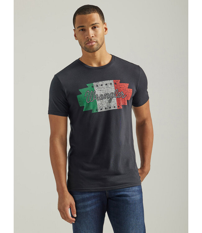 Wrangler Men's Mexico Flag Logo T-Shirt 112339598
