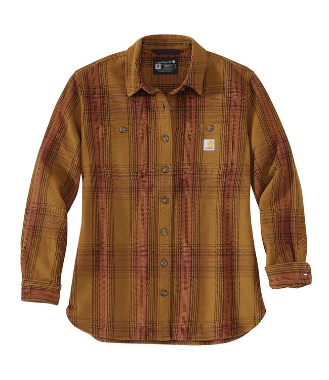 Carhartt Women's Loose Fit Twill Plaid Shirt 105991