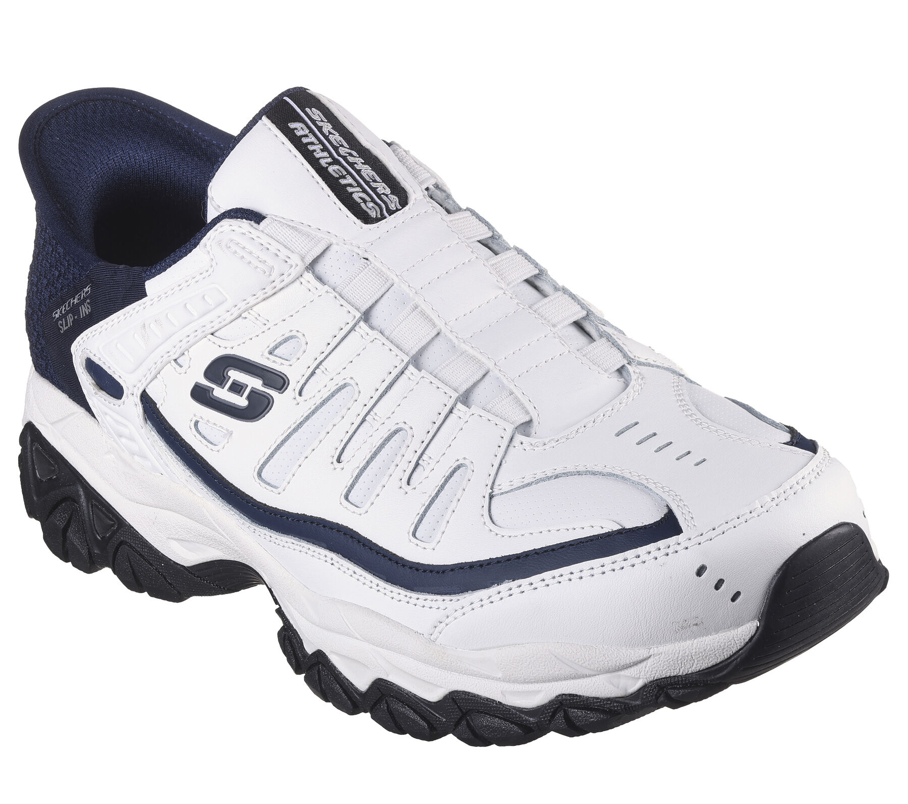 アフターペイン Skechers Men's Slip-Ins: After Burn- Grill Captain Shoe