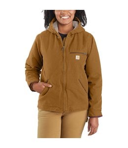 Carhartt Women's Washed Duck Sherpa Lined Jacket 104292