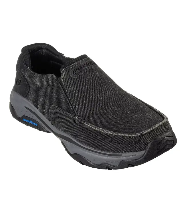 Skechers Men's Relaxed Fit: Craster- Brunson Shoe 204949 BLK