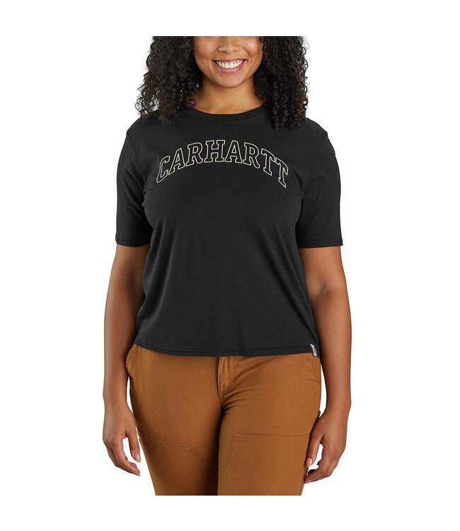Carhartt Women's Loose Fit Lightweight Short-Sleeve Carhartt Graphic T-Shirt 106186