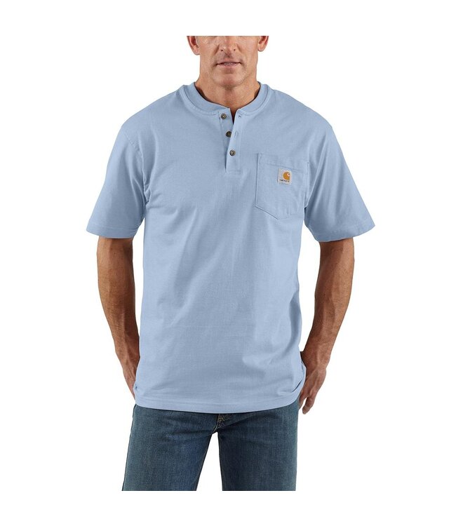 Carhartt Men's Short Sleeve Workwear Henley T-Shirt K84
