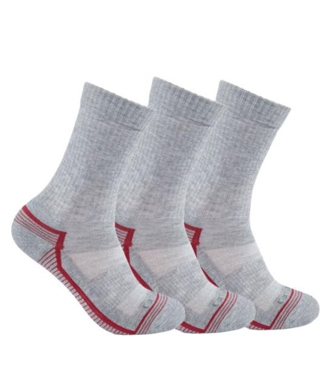 Carhartt Women's Force® Midweight Crew Sock 3-Pack SC6423W