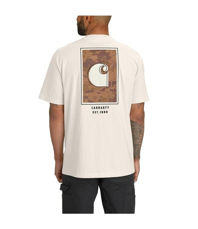 Carhartt Men's Loose Fit Heavyweight Short-Sleeve Camo Graphic T-Shirt 106260