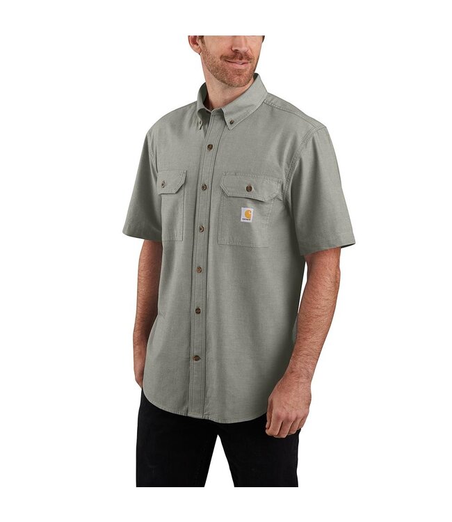 Carhartt Men's Original Fit Midweight Short-Sleeve Button-Front Shirt 104369