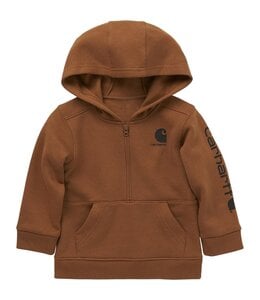 Carhartt Boy's Infant/Toddler Long-Sleeve Half-Zip Sweatshirt CA6273