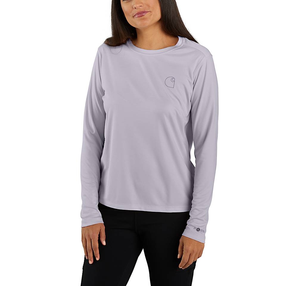 Carhartt Women's Force Sun Lightweight Long-Sleeve Graphic T-Shirt