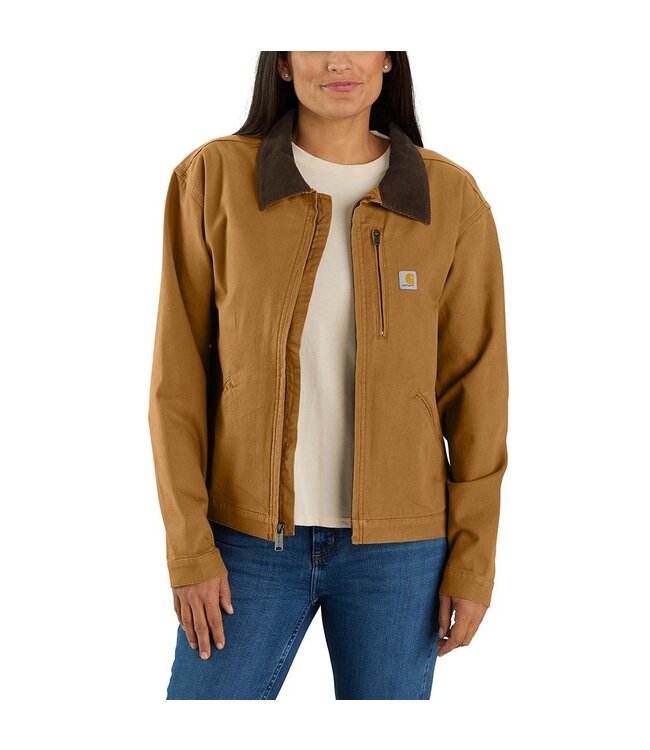 106208 Womens Relaxed Fit Canvas Detroit Jacket