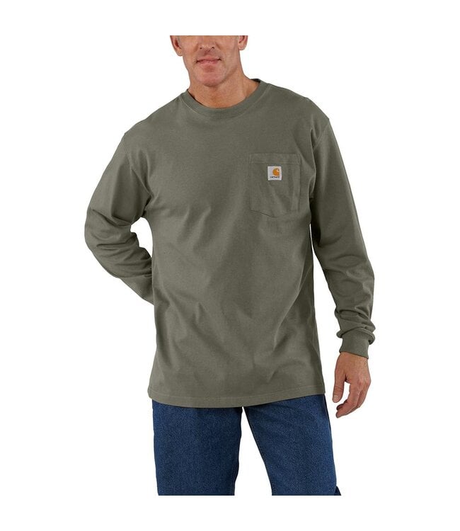 Carhartt Men's Workwear Long-Sleeve Pocket T-Shirt K126