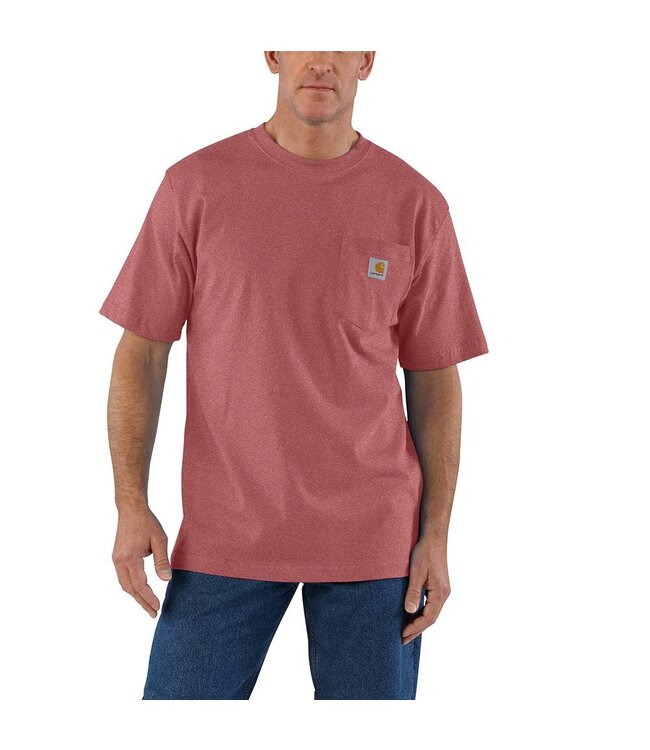 Carhartt Men's Loose Fit Heavyweight Short-Sleeve Pocket T-Shirt K87