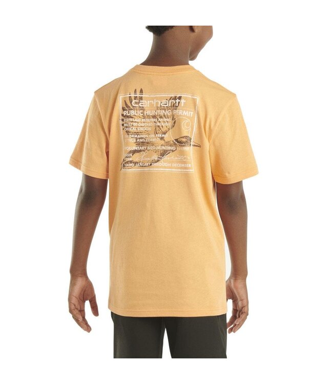 Carhartt Boy's Short-Sleeve Duck Stamp T-Shirt CA6521