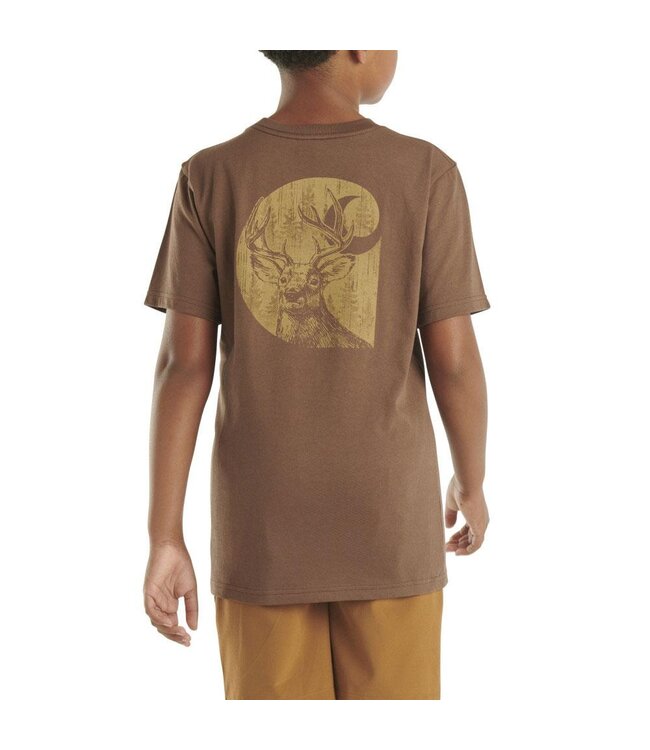 Carhartt Boy's Short-Sleeve Deer C T-Shirt CA6525