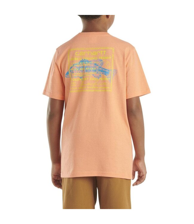 Carhartt Boy's Short-Sleeve Fishing T-Shirt CA6528
