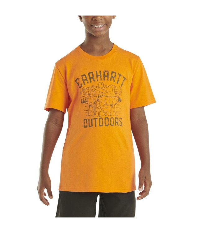 Carhartt Boy's Short-Sleeve Deer T-Shirt CA6532