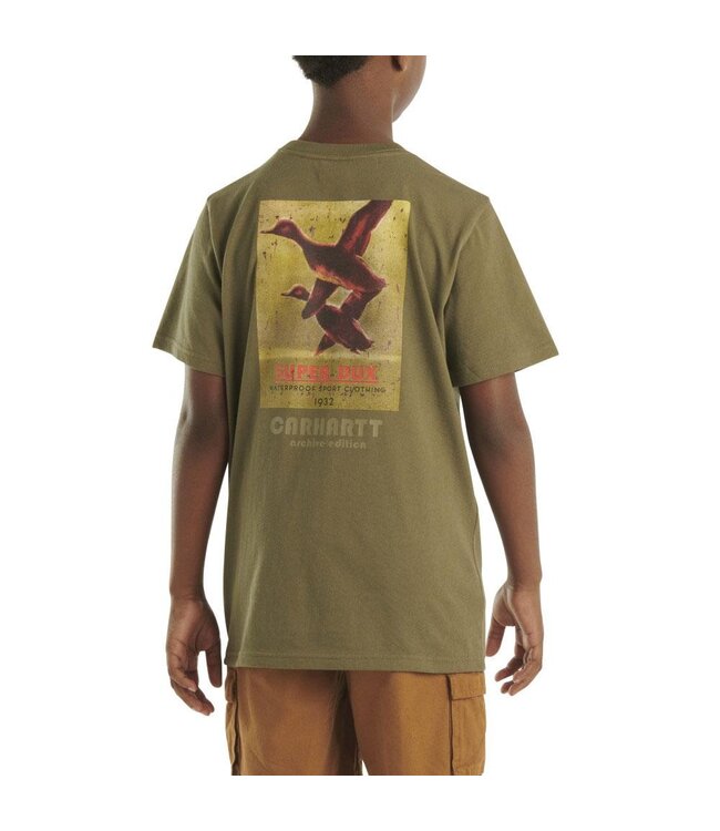 Carhartt Boy's Short-Sleeve Duck T-Shirt CA6535