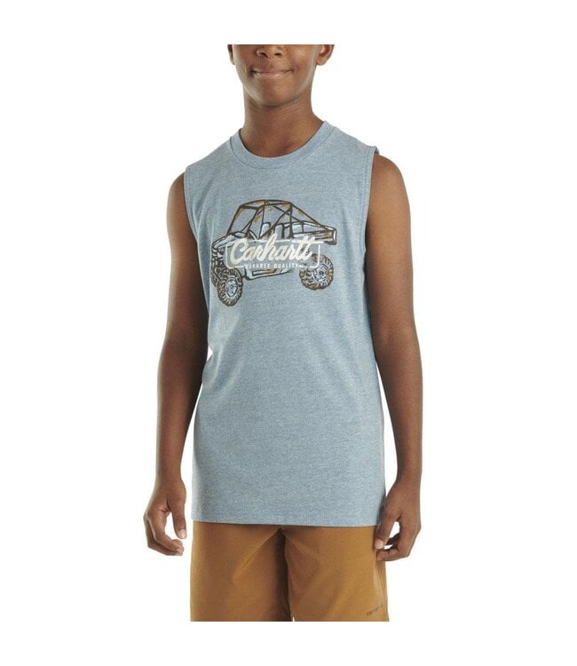 Carhartt Boy's Sleeveless Carhartt Vehicle T-Shirt CA6542