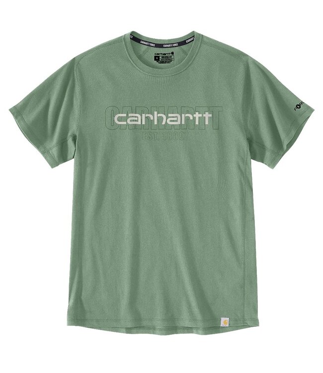 Carhartt Men's Force Relaxed Fit Midweight  Short-Sleeve Logo Graphic T-Shirt 106653