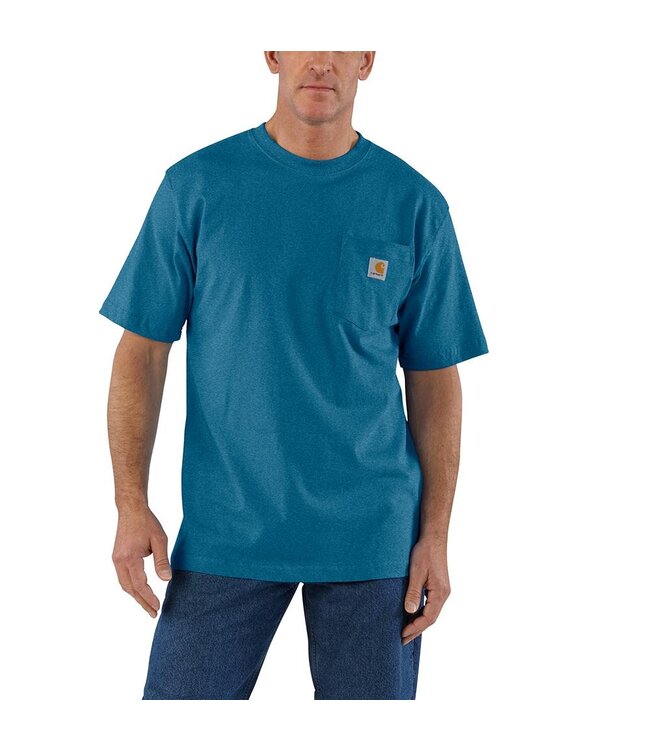 Carhartt Men's Loose Fit Heavyweight Short-Sleeve Pocket T-Shirt K87