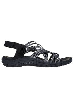 Skechers Women's Reggae- Mendocino Sandal 163441 BLK