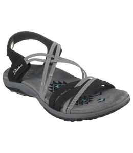 Skechers Women's Reggae Slim- Takes Two Sandal 163112W BKCC