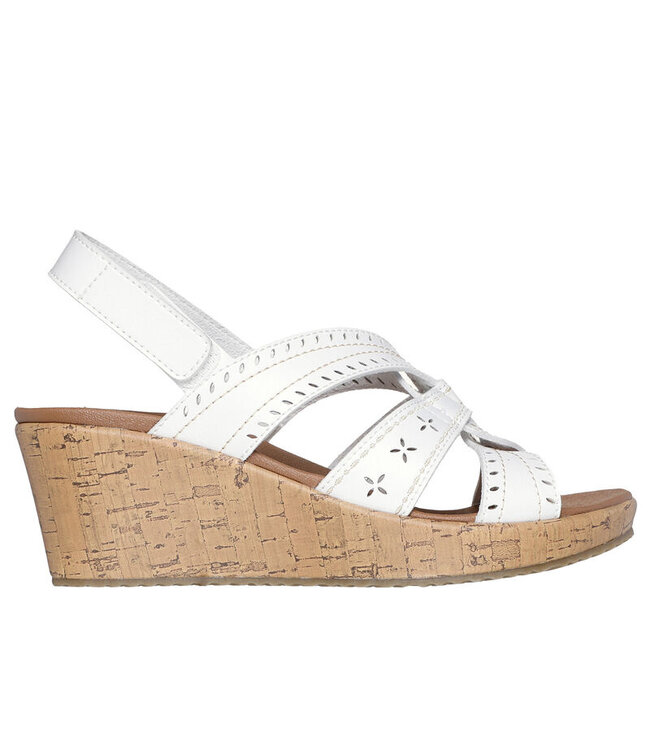 Skechers Women's Beverlee- After Sunrise Sandal 119589W WHT