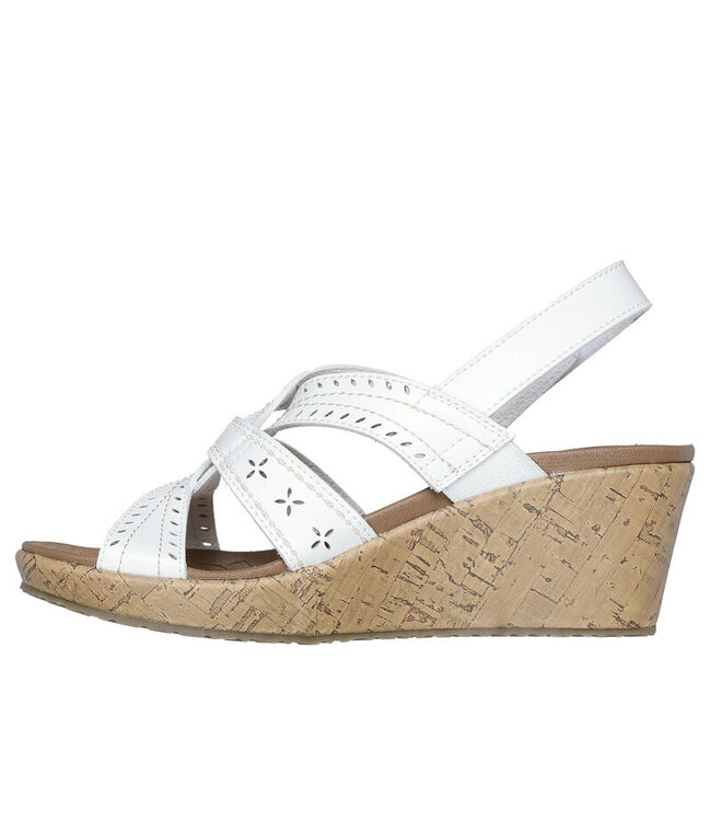 Skechers Women's Beverlee- After Sunrise Sandal 119589W WHT