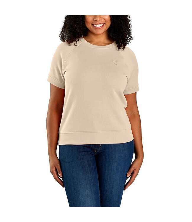 Carhartt Women's Relaxed Fit French Terry Short-Sleeve Sweatshirt 106291