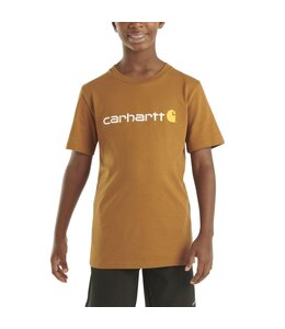Carhartt Boy's Short-Sleeve Logo T-Shirt CA6516