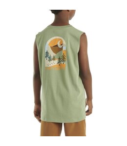 Carhartt Boy's Sleeveless Carhartt T-Shirt CA6539