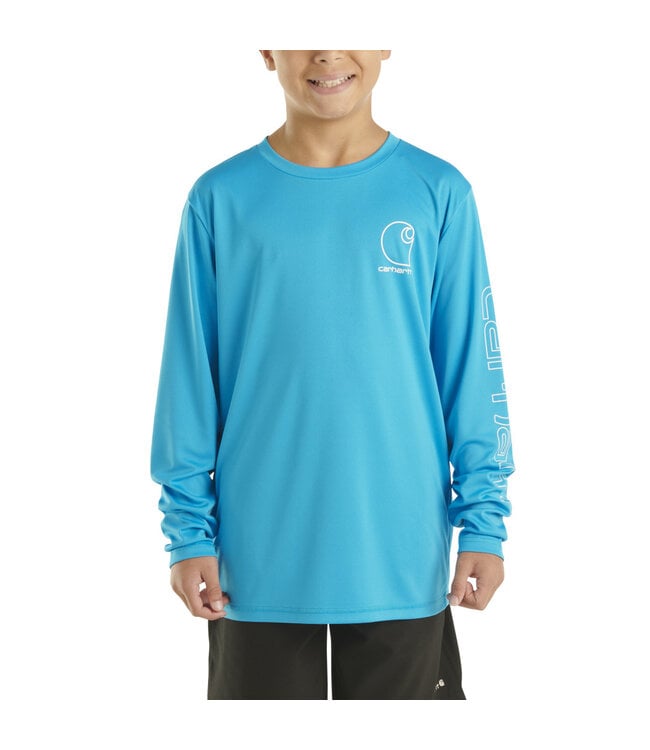 Carhartt Boy's Force Sun Defender Long-Sleeve T-Shirt CA6545